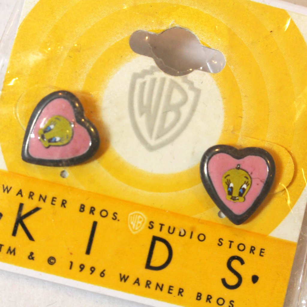 Warner Brother Tweety Bird Looney Tunes Earrings